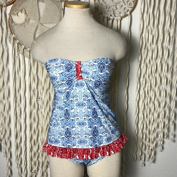 Polo Ralph Lauren NWOT One Piece Swimsuit  Size M - Picture 5 of 11